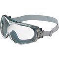 Honeywell North Uvex® Stealth Hydroshield Safety OTG, Navy Frame, Clear Lens, Scratch-Resistant, Hard Coat S3970HS